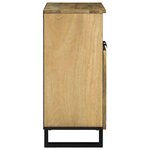 vidaXL Buffet Marron 60 x 33 x 75 cm bois de manguier massif