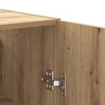 vidaXL Armoire murale chêne artisanal 69 5x34x90 cm