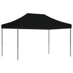 vidaXL Tente de fête 292 x 440 x 315 cm Noir Tissu Oxford