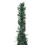 vidaXL Sapin de Noël with LED String Lights Vert 150 x 150 cm PVC