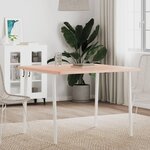 vidaXL Dessus de table 90x90x2 5 cm carré bois massif de hêtre