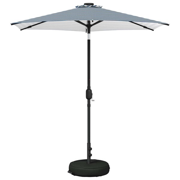 vidaXL Parasol de jardin avec lumières LED et base 230 x 230 cm