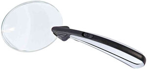 loupe avec lumière à LED  ronde  sans cadre  diamètre: WEDO