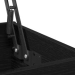 vidaXL Table basse Chêne noir 90 x 44 5 x 45 cm Bois d'ingénierie