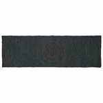 vidaXL Tapis de surface Rectangulaire Gris foncé 80 x 300 cm Jute