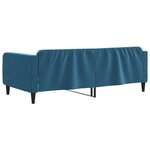 vidaXL Lit de repos bleu 100x200 cm velours
