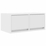 vidaXL Meuble TV blanc 60x31x25 5 cm bois d'ingénierie