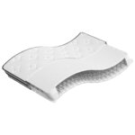 vidaXL Matelas à ressorts bonnell moyen 140x200 cm