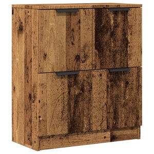 vidaXL Buffet vieux bois 60x30x70 cm bois d'ingénierie