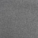 vidaXL Chaise pivotante de salle à manger Gris clair Tissu