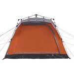 vidaXL Tente de camping cabine 4 personnes libération rapide
