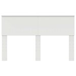 vidaXL Tête de lit Blanc 140 cm Bois d'ingénierie