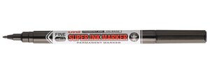 SUPER INK MARKER permanent Textile / toutes surfaces PNA125 Pointe Fine 0 9mm Noir UNI-BALL