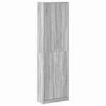 vidaXL Armoire Sonoma gris 55 x 25 x 189 cm Bois d'ingénierie