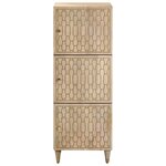 vidaXL Buffet 40x33x110 cm bois de manguier massif