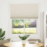 vidaXL Store plissé 110x150 cm Crème