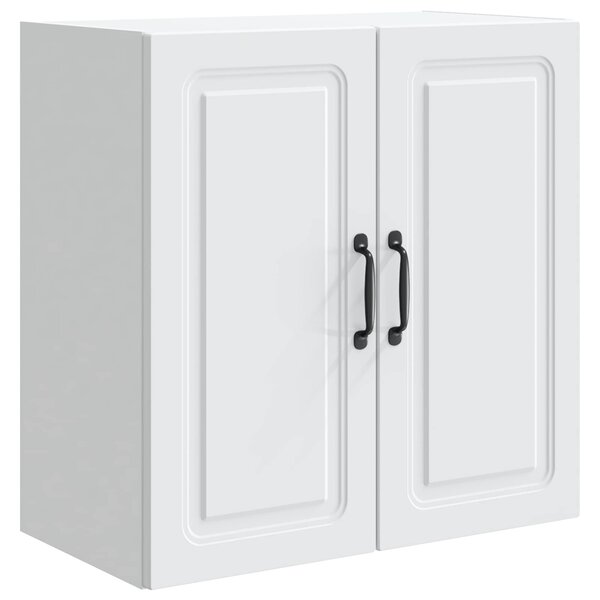 vidaXL Armoire Murale 59 x 31 x 60 cm Bois d'ingénierie Blanc