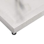 vidaXL Base de parasol pour mâts Ø32/38/48 mm 28 kg carré