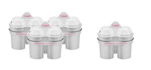 Longlife Lot de 3+1 cartouches pour carafes filtrantes Magnesium BWT