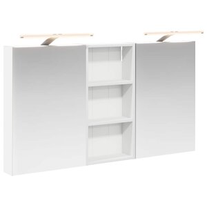 vidaXL Ensemble de Meubles de Salle de Bain 3 Pièces 110 x 10 5 x 60 5 cm