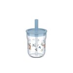 Mepal 108023065408 - Verre enfant Mio 250 ml avec paille - Forest Friends