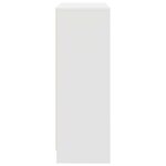 vidaXL Buffet avec tiroirs et portes blanc 73x31x90 cm