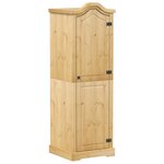 vidaXL Garde-robe Corona 55x52x170 cm bois de pin massif