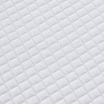 vidaXL Coussins de Matelas Blanc 80 x 200 cm