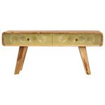 vidaXL Table basse Bois de manguier massif 90x50x40 cm