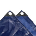 vidaXL Bâche 650 g / m² 2 5 x 3 5 m Bleu