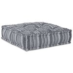 vidaXL Coussin Gris 70 x 70 x 36 cm Polyester