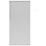 vidaXL Stores vénitiens Argenté 220 x 105 cm Aluminium