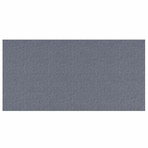 vidaXL Tapis Couloir Gris clair 100 x 200 cm tissu