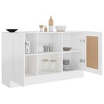 vidaXL Buffet Blanc 120x30 5x70 cm Bois d'ingénierie