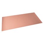 Sous Main Souple Pu Bicolore - 35x60cm - Nude/gris - Exacompta
