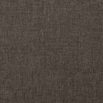 vidaXL Fauteuil inclinable Marron Tissu