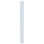vidaXL Films pour fenêtre 3 Pièces statique dépoli blanc PVC