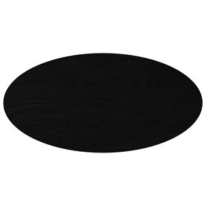 vidaXL Dessus de table 100x50x2 cm bois de chêne massif ovale