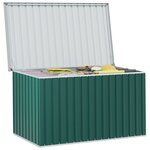 vidaXL Boîte de rangement de jardin Vert 171x99x93 cm