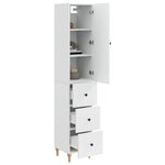 vidaXL Ensemble de Meubles 2 Pièces 33 x 34 5 x 90 cm Bois d'ingénierie