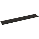 vidaXL Panneaux muraux 12 Pièces Noir 90x15 cm Velours 1 62 m²