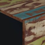 vidaXL Table basse 80x50x40 cm Bois de récupération et d'ingénierie