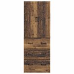 vidaXL Ensemble de Meubles 2 Pièces Bois ancien 66 x 34 5 x 87 cm