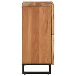 vidaXL Buffet 60x34x75 cm bois d'acacia massif