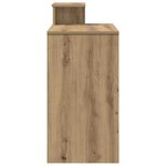 vidaXL Bureau Chêne artisanal 106 x 41 x 88.5 cm Bois d'ingénierie