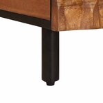 vidaXL Table basse Marron 80 x 54 x 40 cm Bois de mangue massif