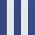 vidaXL Coussins de chaise de jardin lot de 6 50x50x4 cm tissu