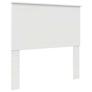 vidaXL Tête de lit Blanc Brillant 100 cm Bois d'ingénierie