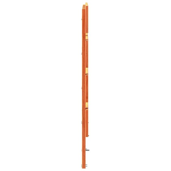 vidaXL Tête de lit en bois Marron cire 160.5 x 3 x 80 cm