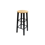 vidaXL Ensemble de table à dîner Bois brun roux avec noir Acier